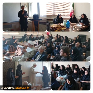 برگزاری نشست بصیرتی و جشن به مناسبت گرامیداشت  ایام دهه مبارک فجر و اعیاد شعبانیه در آموزشکده ملی مهارت دختران اردبیل