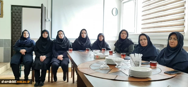 در اولین روزکاری سال جدید؛
تقدیر رئیس دانشگاه ملی مهارت واحد استانی اردبیل از زحمات یکساله کارکنان و اساتید آموزشکده دختران اردبیل 2