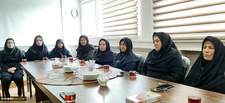 در اولین روزکاری سال جدید؛
تقدیر رئیس دانشگاه ملی مهارت واحد استانی اردبیل از زحمات یکساله کارکنان و اساتید آموزشکده دختران اردبیل 2