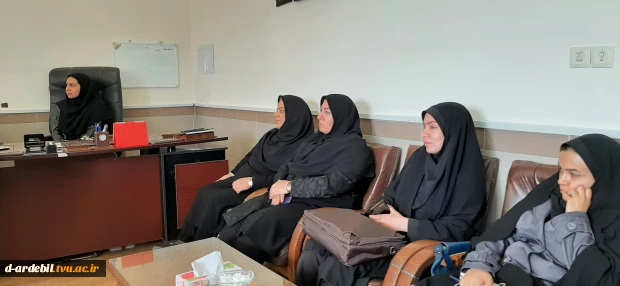 در اولین روزکاری سال جدید؛
تقدیر رئیس دانشگاه ملی مهارت واحد استانی اردبیل از زحمات یکساله کارکنان و اساتید آموزشکده دختران اردبیل 2