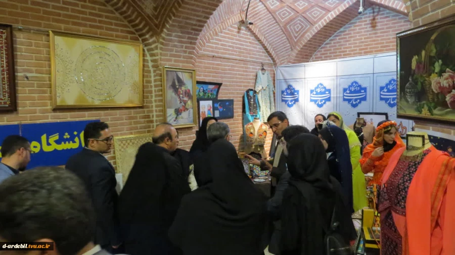 حضور دانشگاه ملی مهارت واحد استانی اردبیل در «اولین رویداد ملی توسعه اقتصاد خلاق محلی اردبیل» 4