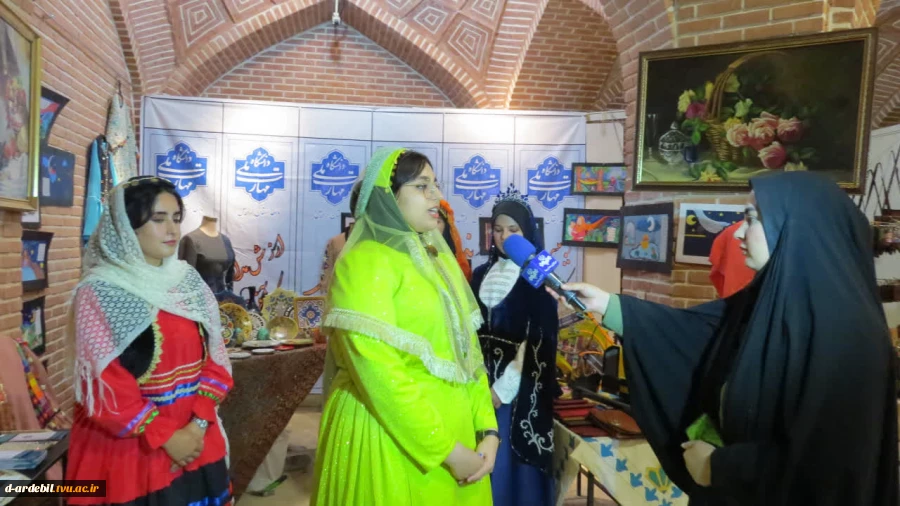 حضور دانشگاه ملی مهارت واحد استانی اردبیل در «اولین رویداد ملی توسعه اقتصاد خلاق محلی اردبیل» 6