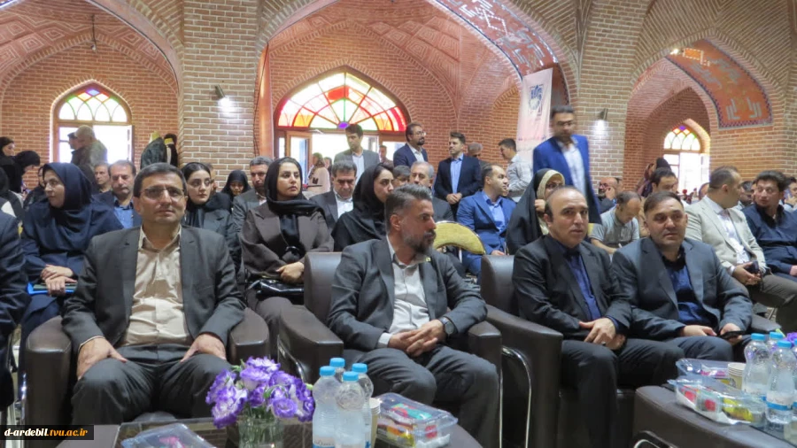 حضور دانشگاه ملی مهارت واحد استانی اردبیل در «اولین رویداد ملی توسعه اقتصاد خلاق محلی اردبیل» 12