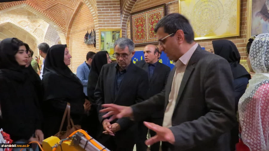 حضور دانشگاه ملی مهارت واحد استانی اردبیل در «اولین رویداد ملی توسعه اقتصاد خلاق محلی اردبیل» 15
