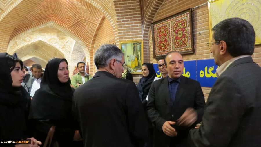 حضور دانشگاه ملی مهارت واحد استانی اردبیل در «اولین رویداد ملی توسعه اقتصاد خلاق محلی اردبیل» 16
